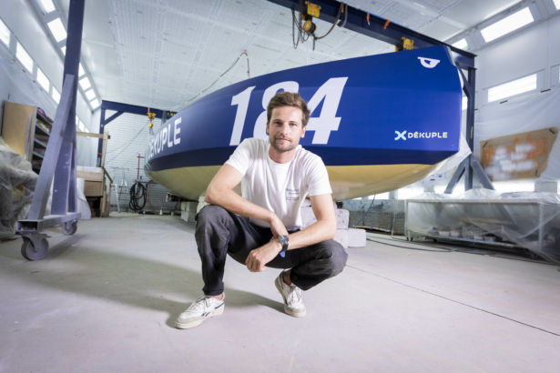 08 07 2022 - Vannes, chantier Multiplast - Class40 Dekuple Sailing Team - Skipper : William Mathelin-Moreaux - ©Eloi Stichelbaut - polaRYSE