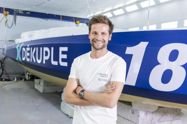 08 07 2022 - Vannes, chantier Multiplast - Class40 Dekuple Sailing Team - Skipper : William Mathelin-Moreaux - ©Eloi Stichelbaut - polaRYSE