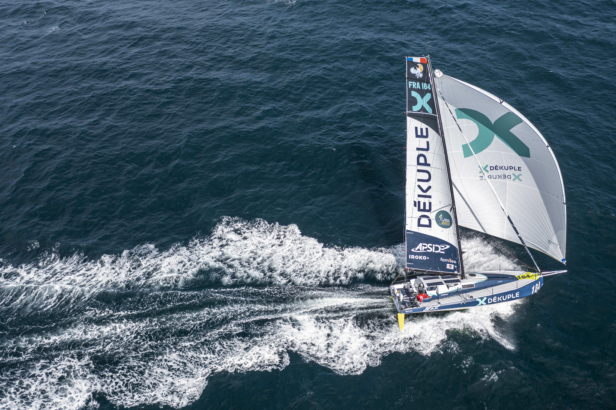 18 08 2022 - Lorient - Class40 Dekuple Sailing Team, skipper : WIlliam Mathelin-Moreaux ©Yann Riou - polaRYSE / Dekuple Sailing Team