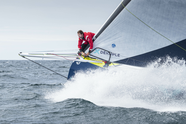 18 08 2022 - Lorient - Class40 Dekuple Sailing Team, skipper : WIlliam Mathelin-Moreaux